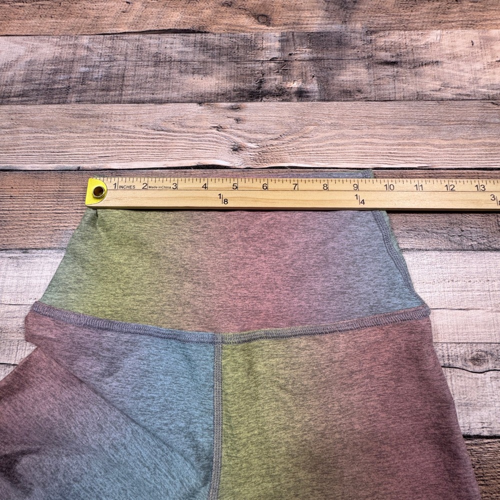 Beyond Yoga Women Leggings XS Rainbow Space Dye High Waisted Activewear Pants - Picture 9 of 9